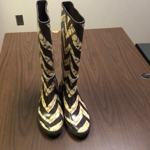Coach Rainboots EUC